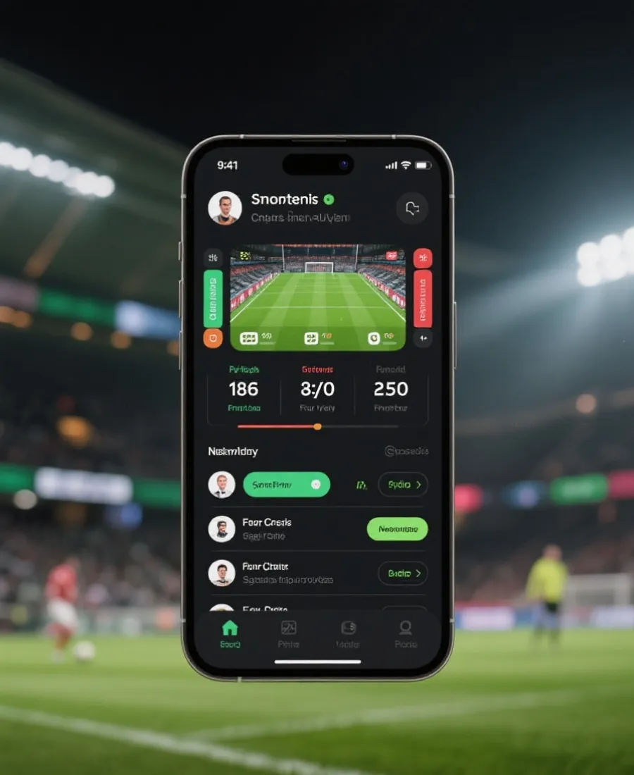 世界杯速递APP界面展示